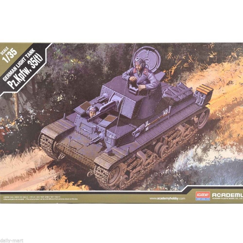 Amazon.com: Toys 4 U 7777 Academy 1/35 13280 German Light Tank Pz